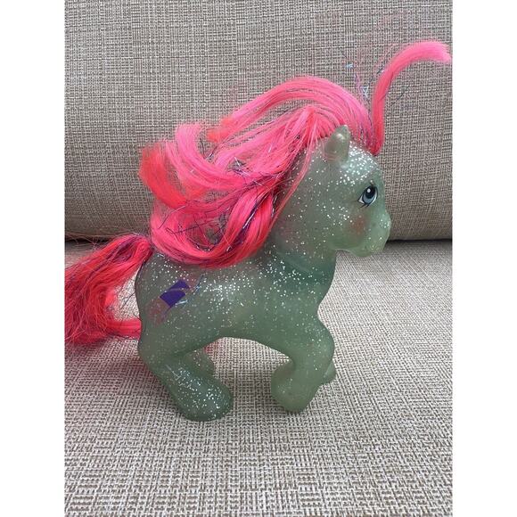 My Little Pony G1 Sky Rocket Clear Sparkle Hasbro Bradley 1985 MLP - Picture 6 of 11